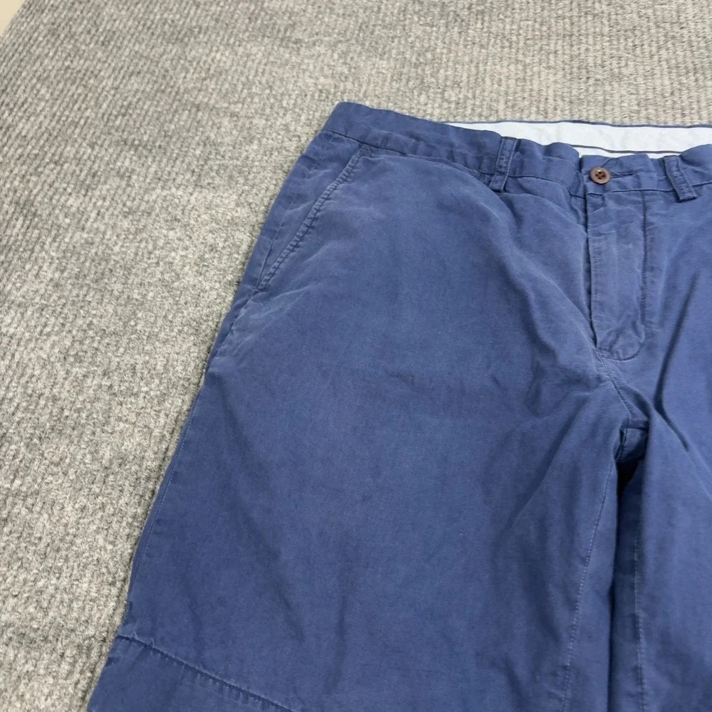 Polo Ralph Lauren Chino Shorts Mens 33‎ Blue Cotton Classic Fit Casual Preppy